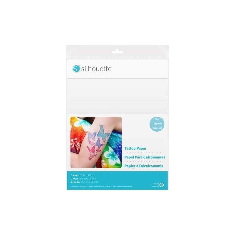 Silhouette Temporary Tattoo Paper (2 pack)