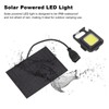 Monocrystalline Solar LED Light 5W IP68 Waterproof USB Rechargeable Solar