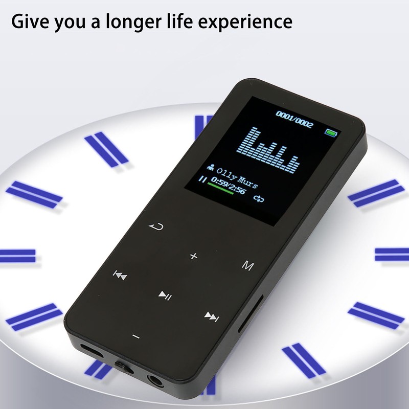 MP3 Player 8G Bluetooth 4.2 1.8 Inch Screen Noise Reduction
