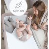 Crib Sheets 50x90cm Award Winning 100% Organic Cotton Fully Fitted