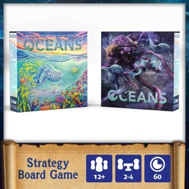 North Star Games - Evolution: Oceans Strategy Board Games for Adults - Adapt to Survive!