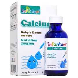 Infantum Calcium, 2 FL OZ (Gluten Free, Nut Free, Sugar Free)