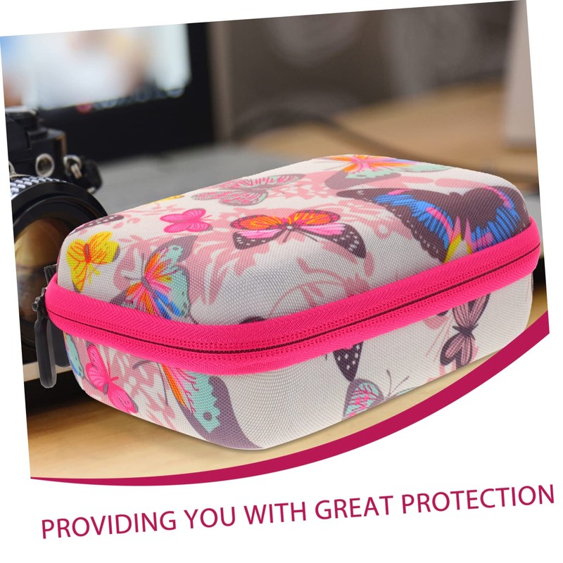 Mipcase 15Grid Camera Case Durable Zipper Closure Bag for Travel