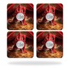 MightySkins Skin Compatible with Tile Slim Key Finder (4 Pack)