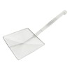 Stainless Steel Square Strainer Skimmer Ladle for Cooking Frying Kitchen
