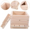 Zerodeko Tofu Maker Wooden Pressing Mold Household DIY Tofu Mould