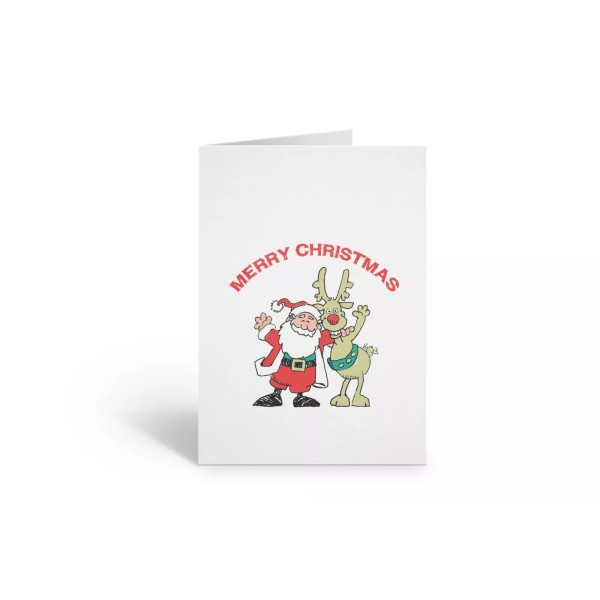 Stonehouse Collection Funny Christmas Themed Notecards - 4.25" x 5.5"