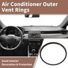 HEROFFIX Set of 4 A/C Decoration Air Conditioning Outer Vent