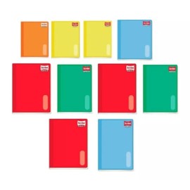 Scribe 10 Cuaderno Colegial Scribe Cosido 100 Hjs Cuadro Chico  5mm