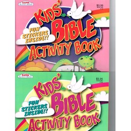 Kids' Bible Activity Book Set of 2