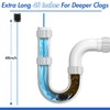 3 Pcs Condensate Trap Flexible Drain Brush, 48 Inch AC