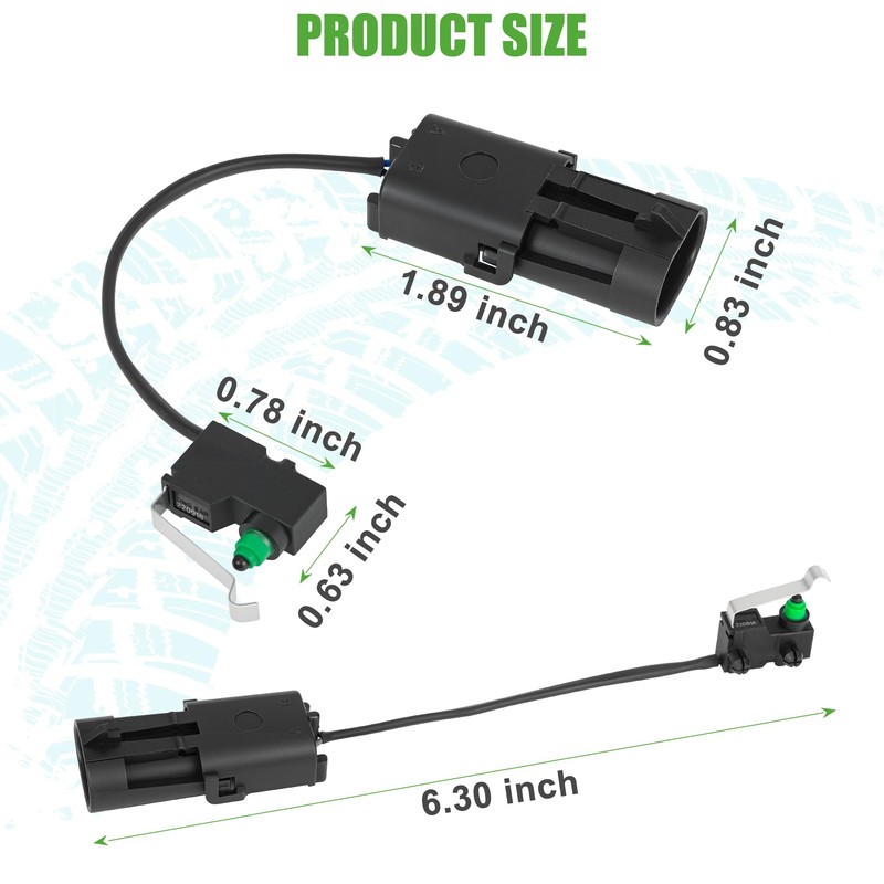 10L0L Golf Cart Reverse Switch Assembly -DCS- Fits EZGO 1996-02,