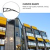 Cabilock 2pcs Awning Plastic Steel Bracket, Cantilever Awning Brackets for