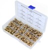 Boeray 115pcs 1/4“ 1/8” Hydraulic Grease Brass Zerk Fitting SAE