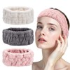 3 Pack Headbands For Women Girls Teens Soft Microfiber Terry
