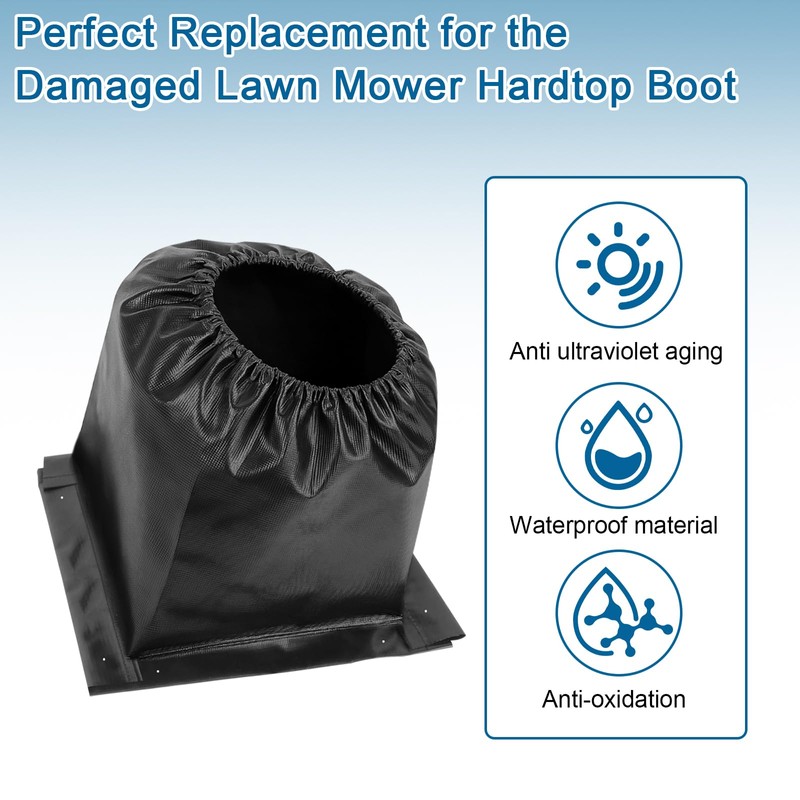 HomeInn 48133 Lawn Mower Hard Top Boot Compatible with Agri-Fab,
