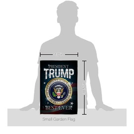 Ornament Collection President 47 Trump Flag Pole Kit Eagle Top Wall Hanging Deor for Home Porch MAGA Yard Sign Poster Patriotic Decorations 4th of July Fathers Day, Republican Gifts Made in USA