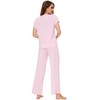 WiWi Viscose from Bamboo Pajama Sets for Women Soft V