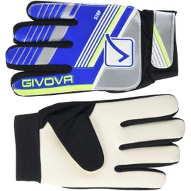Givova, glove stop goalkeeper, gray/turquoise, 8
