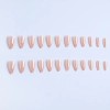 24 Pz, Kit De Uñas Postizas Largas Con Kit De
