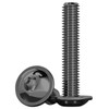 Drenky M8 Rounded Head Screws with Flange Pack of 10,