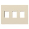Lutron VWP-3-WH Vareo, 3-Gang Wallplate in White, matte finish