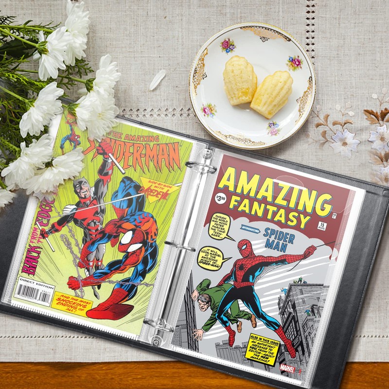 Comic Book Storage Album, Comic Book Binder - for Current,