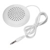 Kodrily DIY Pillow Speaker, ABS 3.5mm Mini Stereo Speaker Wired,