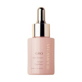 VEGAMOUR GRO - Suero para adelgazamiento y desprendimiento del cabello, cabello más grueso y lleno en tan pronto como 90 días, no graso, aroma a bergamota, vegano y libre de crueldad