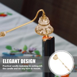SEWACC Apagavelas Vintage Pequeño Extintor De Velas para Apagar La De La Vela De Forma Segura Accesorios para Velas