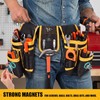 Tool Belt for Men, 26-Pocket Heavy Duty Tool Pouch with