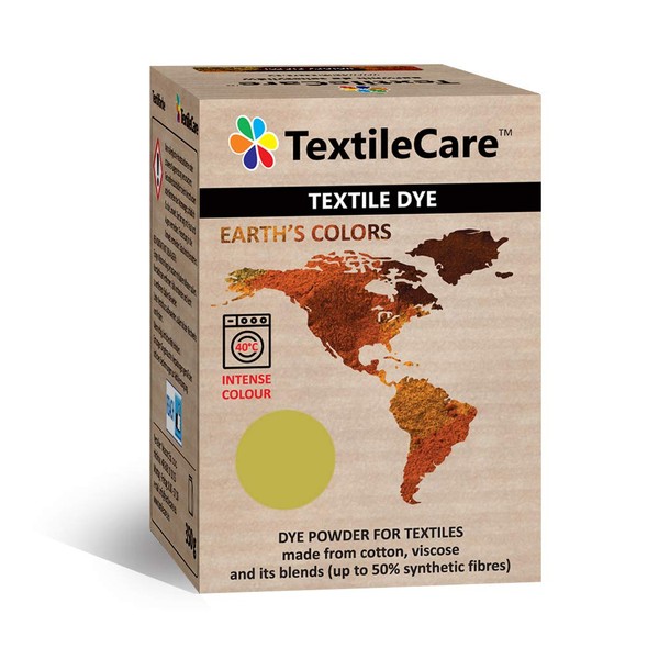 TextileCare Teinture textile pour vêtements et tissus, 350 g de teinture pour 600 g de vêtements, 14 couleurs (Olive)