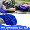 63” Long Handle Car Wash Brush Microfibre Extendable Cleaning Mop