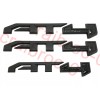 GMC 3Pcs Black 2019 - 2025 GMC SIERRA 1500 AT4