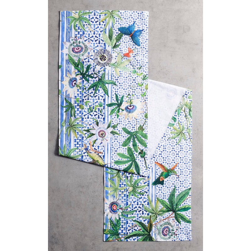 Maison d' Hermine Tablerunner 100% Cotton Table Runner Decorative Washable