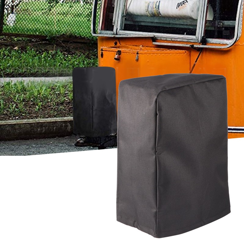 35.5x12.7x25.4cm Waterproof Dust Proof Electric Jack Protective Cover for Trailer
