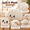 Dumpling Plush Pillow for Hugging & Decor – Soft Stuffed