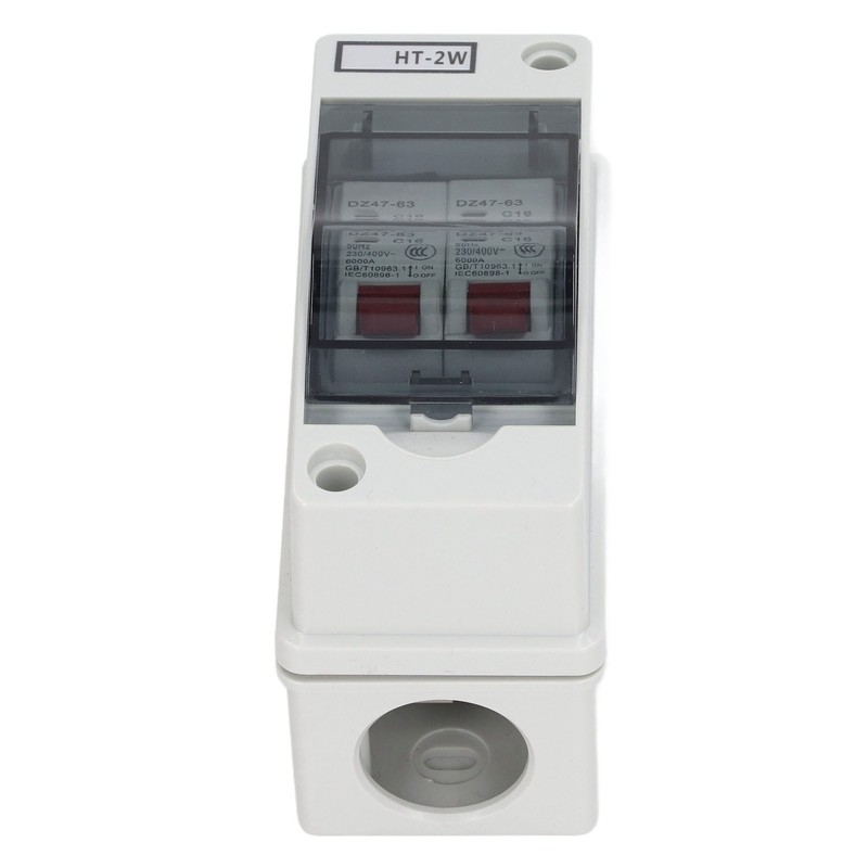 Miniature Circuit Breaker DZ47 63 16A 400V 2 Pole Waterproof