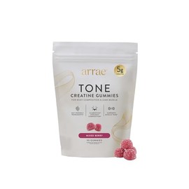 Arrae Gomitas Tonificantes – Monohidrato de Creatina 5 g para Mujeres – Favorece la Masa Muscular, la Fuerza y la Recuperación – Suplemento Tonificant