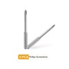 sourcing map 5pcs PH0 Phillips Screwdriver Bit 5/32" Hex Shank
