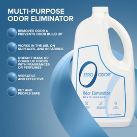 Zero Odor – Multi-Purpose Odor Eliminator- Eliminate Air & Surface Odor – Pat...