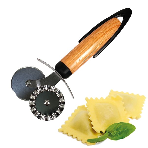 Powersell srls Stainless Steel Cookie Cutter with Ergonomic Handle, Size