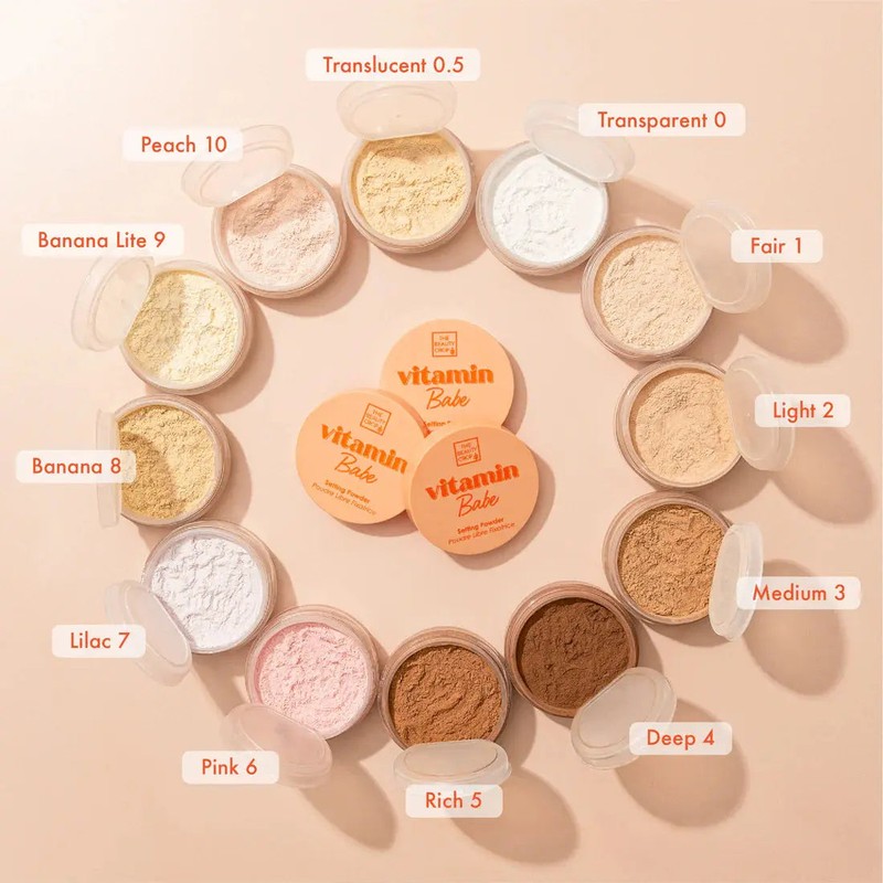 The Beauty Crop Vitamin Babe Setting Powder Pink