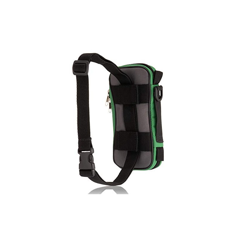 Medfriend Epi Pen Carrier Case, Grey/Green, 130 g