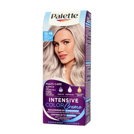 Palette Intensive Color Creme Long-lasting cream hair dye 10-19 Cool Silverl Blonde 110 ml. x 2 (Pack of 2)