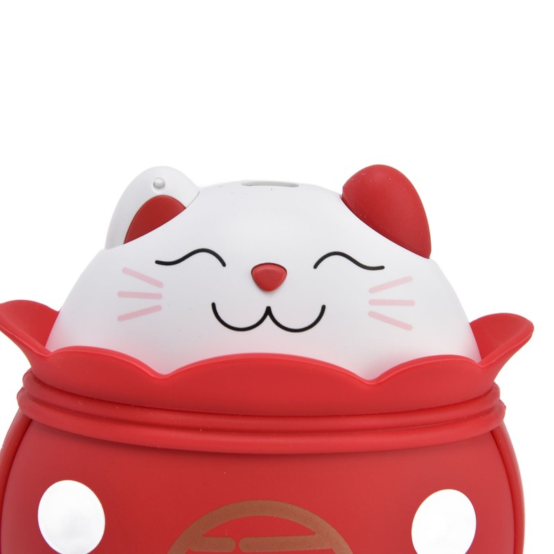 Electric Hand Warmer USB Rechargeable Double Sided Portable Lucky Cat