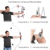 TOPARCHERY Bow Scale with Hook Clear LCD Display 110lb/50kg Hanging