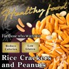MINOYA Japanese Rice Crackers with Peanuts, 35g, Pack of 36,