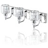 Ralbay Crystal Vanity Light Fixtures 3 Light Modern Crystal Bathroom