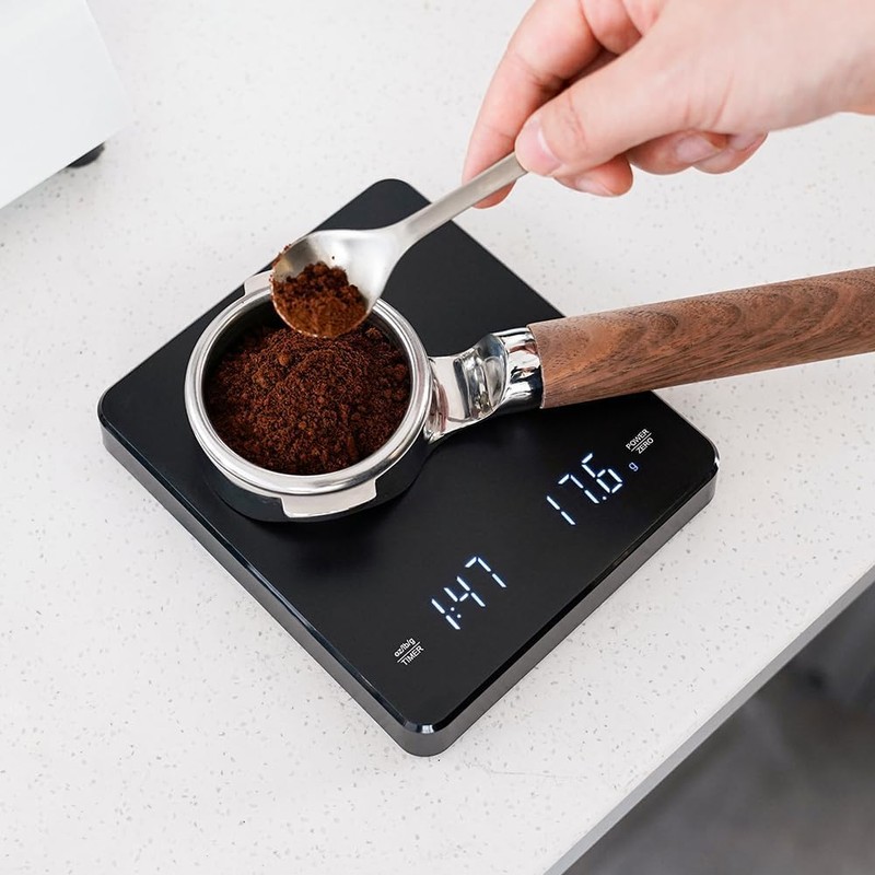 watchget 58mm Bottomless Naked Portafilter - Flat Base, Compatible with